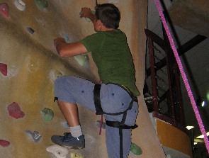 Indoor Rock Climbing