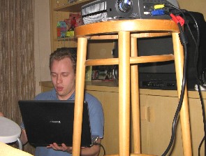 Movie Night bei Peter