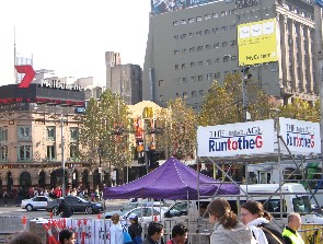 Die City beim Run to the G