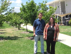 Abschiedsfoto mit Supervisor Kirsten