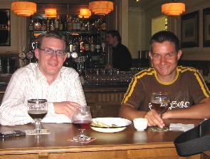 In der Eureka Beer Bar mit Gijs