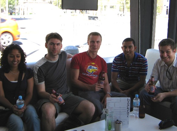 Abk&uuml;hlung im Pub