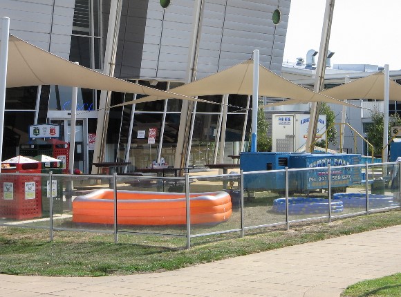 Vor der Student Lounge