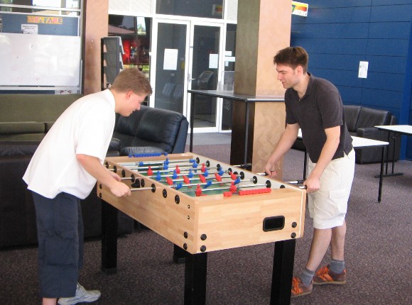 In der Student Lounge