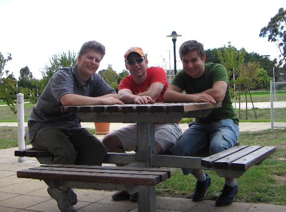 Erster Besuch des Campus