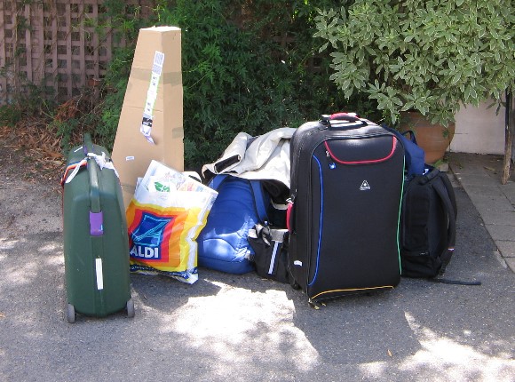 Unser Gep&auml;ck hat uns schon erwartet